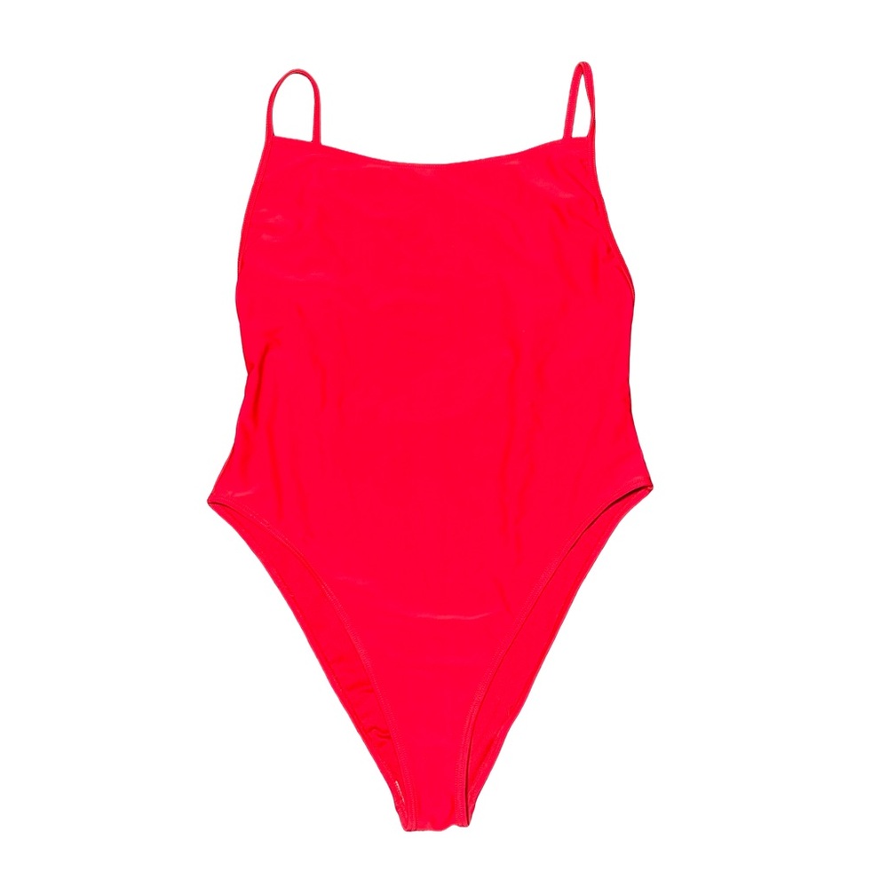 Forever 21 Red One Piece Swimsuit